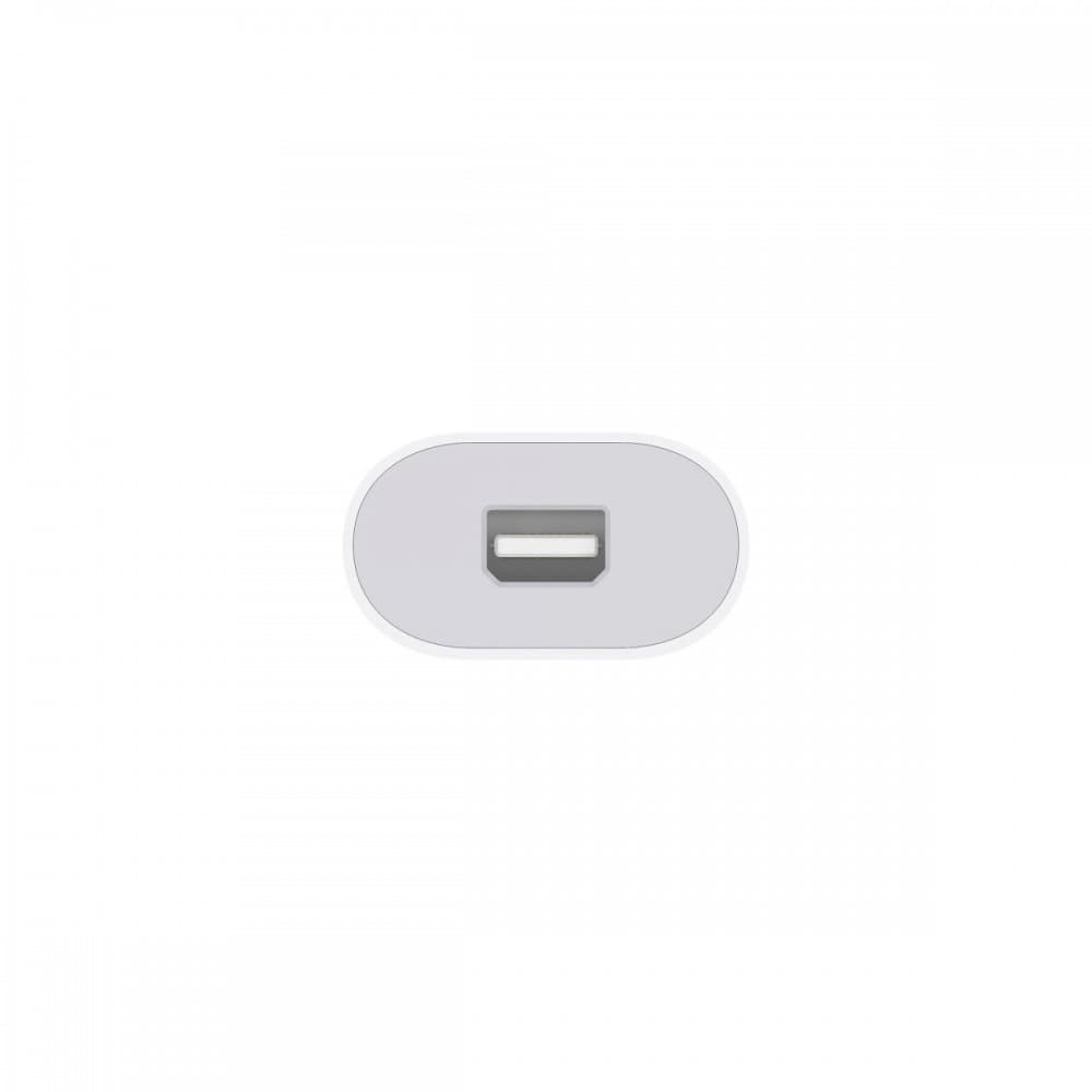 O Adaptador Thunderbolt 3 (USB‑C) para Thunderbolt 2 permite ligar dispositivos Thunderbolt e Thunderbolt 2, como discos rígidos externos e bases de ligação Thunderbolt, a qualquer uma das portas Thunderbolt 3 (USB‑C)/USB 4 do Mac, miniatura 3