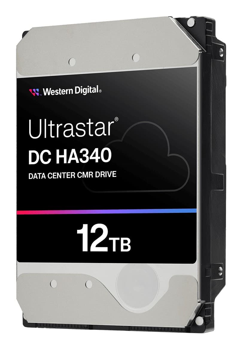 WD Ultrastar DC HA340 WUS721212BLE6L4 - Disco rígido - Centro de Dados - 12 TB - interna - 3.5" - SATA 6Gb/s - 7200 rpm - buffer: 512 MB, miniatura 2