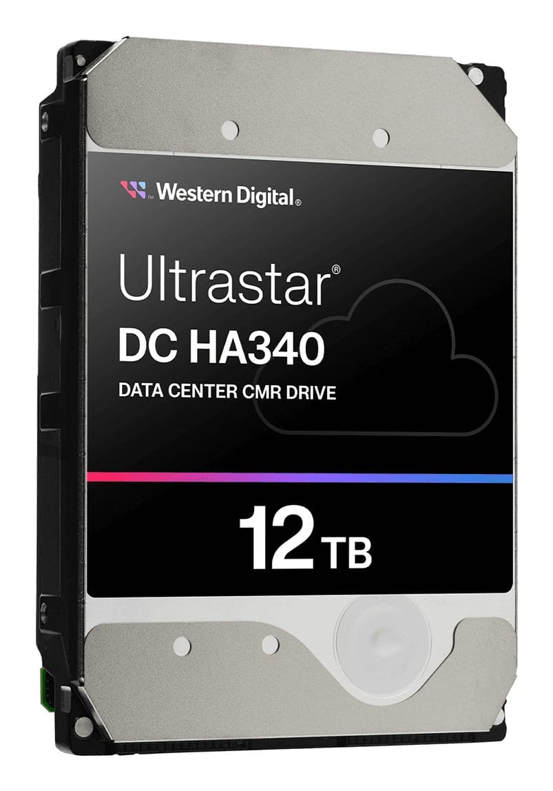 WD Ultrastar DC HA340 WUS721212BLE6L4 - Disco rígido - Centro de Dados - 12 TB - interna - 3.5" - SATA 6Gb/s - 7200 rpm - buffer: 512 MB, miniatura 3