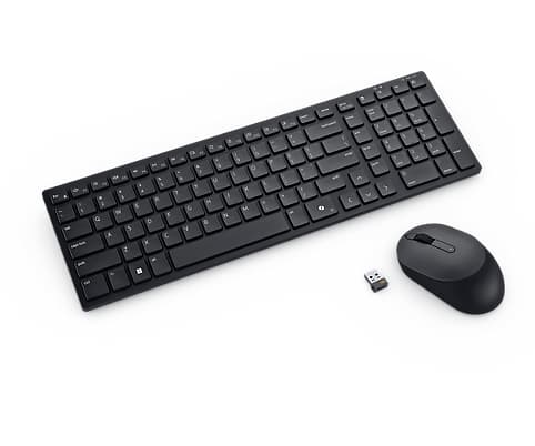 DELL Teclado e rato compactos e silenciosos Pro — KM555 - português (QWERTY), miniatura 1