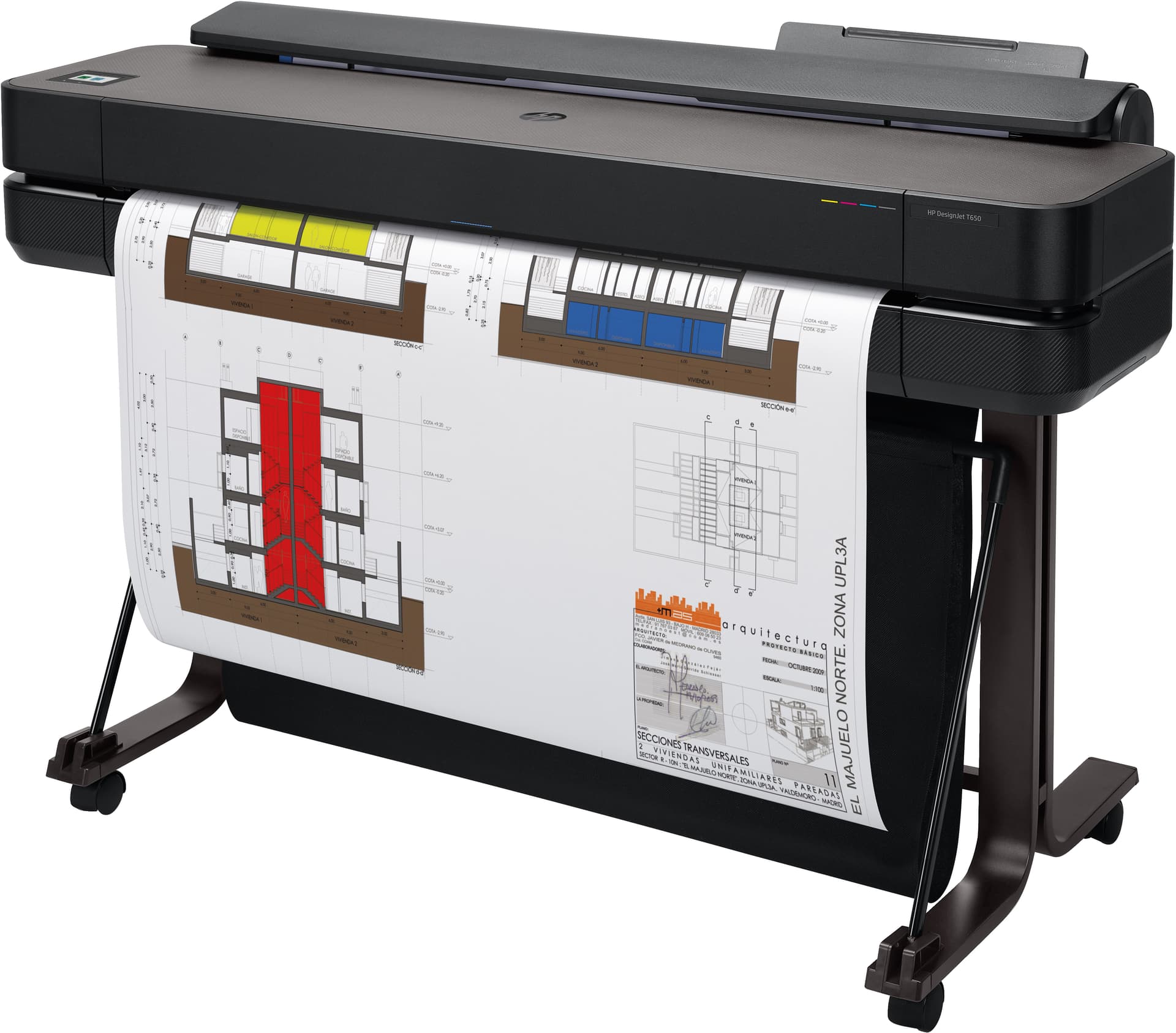 HP Designjet Impressora T650 de 36 pol., edição de 2025, miniatura 2