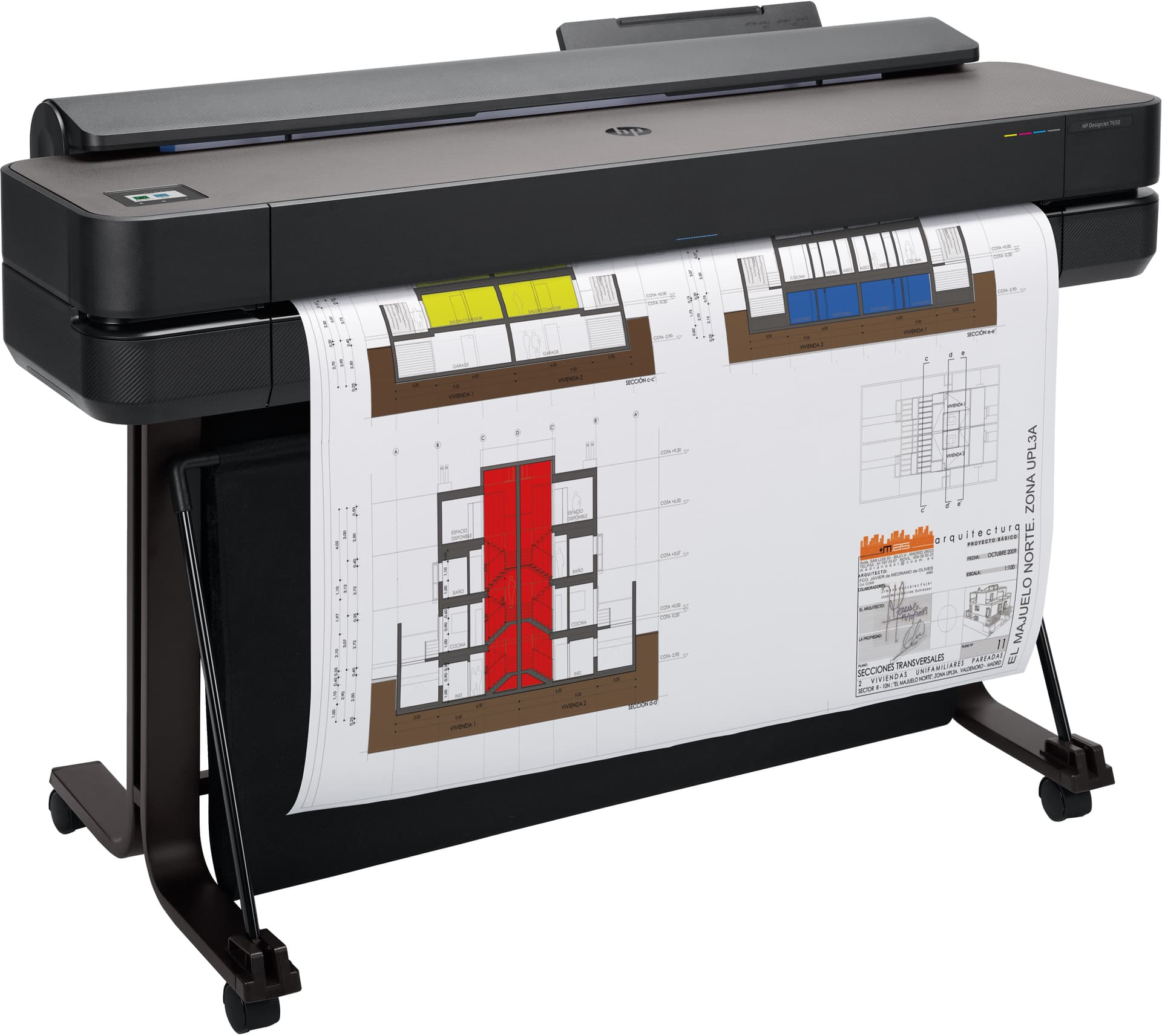 HP Designjet Impressora T650 de 36 pol., edição de 2025, miniatura 3