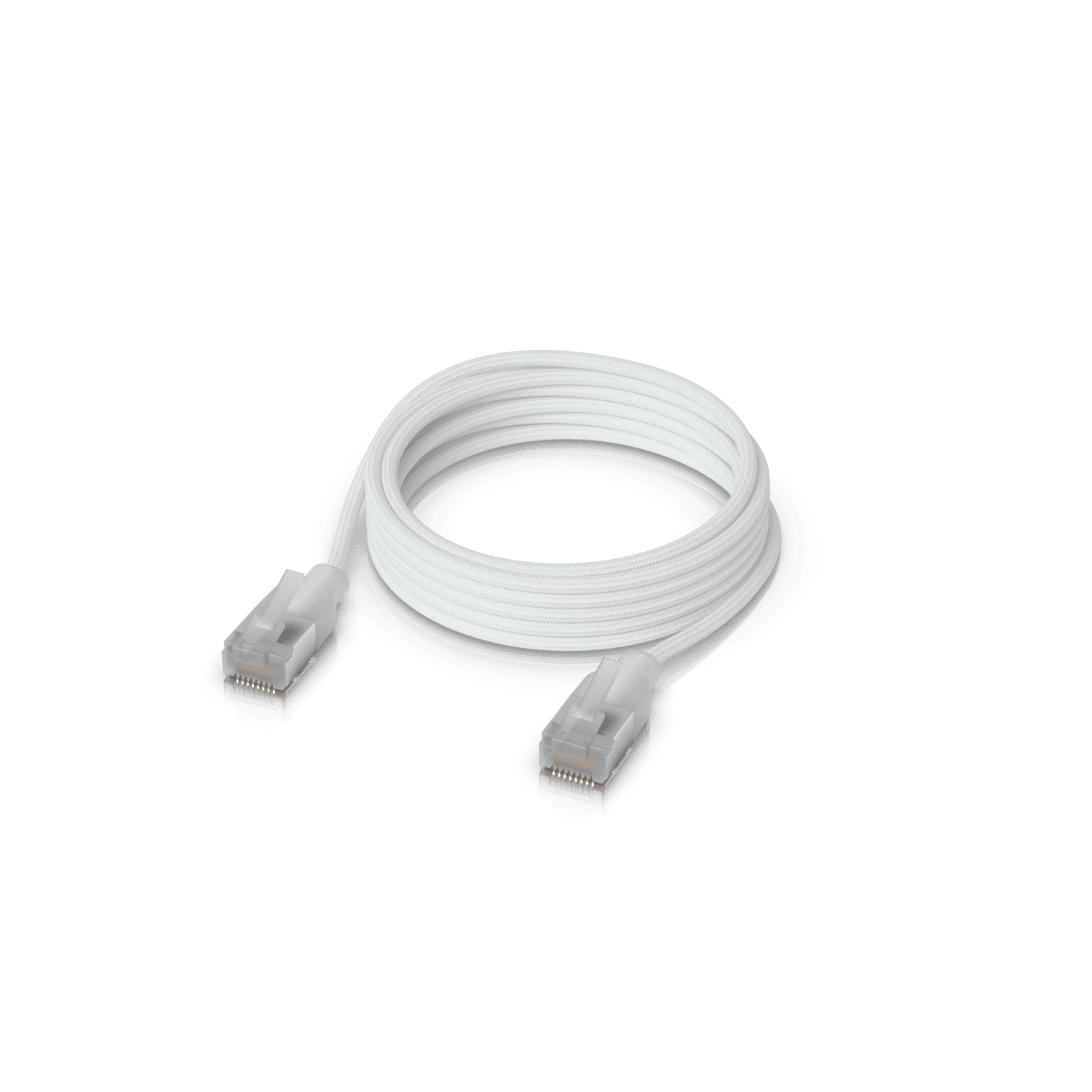 Ubiquiti UniFi - Cabo patch - RJ-45 (M) para RJ-45 (M) - 3 mm - blindado - CAT 6a - inicializado, interior - branco, miniatura 5