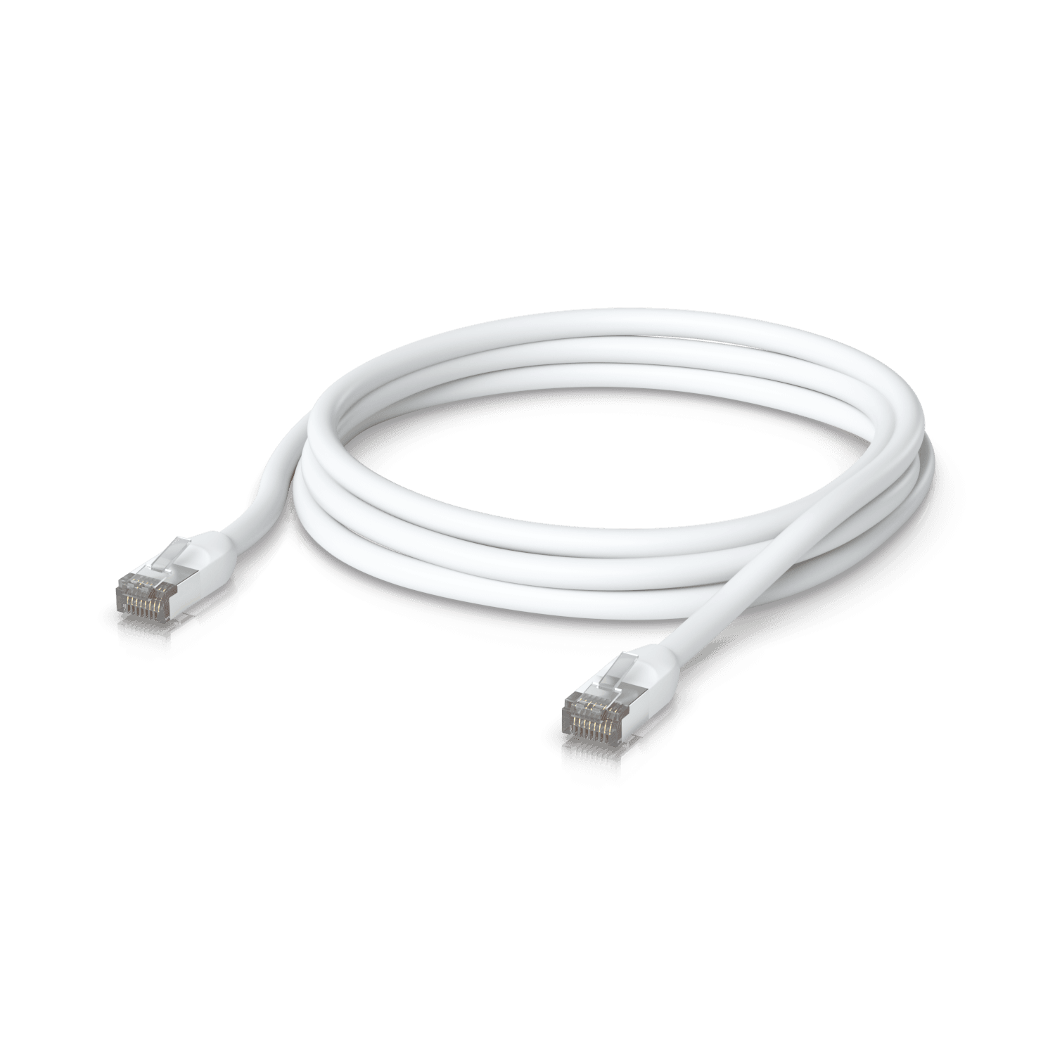 Ubiquiti UniFi - Cabo patch - RJ-45 (M) para RJ-45 (M) - 5 m - 3.5 mm - blindado - CAT 6a - inicializado, exterior, robusto - branco, miniatura 6
