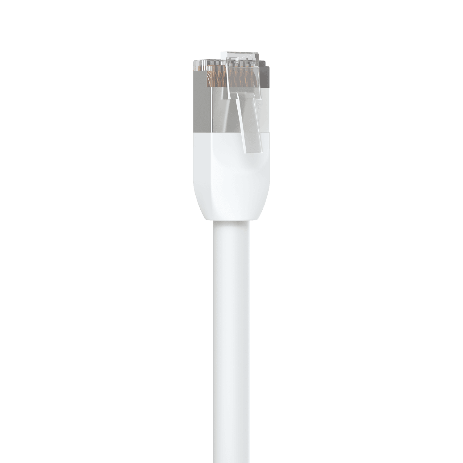 Ubiquiti UniFi - Cabo patch - RJ-45 (M) para RJ-45 (M) - 3 m - 3.5 mm - blindado - CAT 6a - inicializado, exterior, robusto - branco, miniatura 1