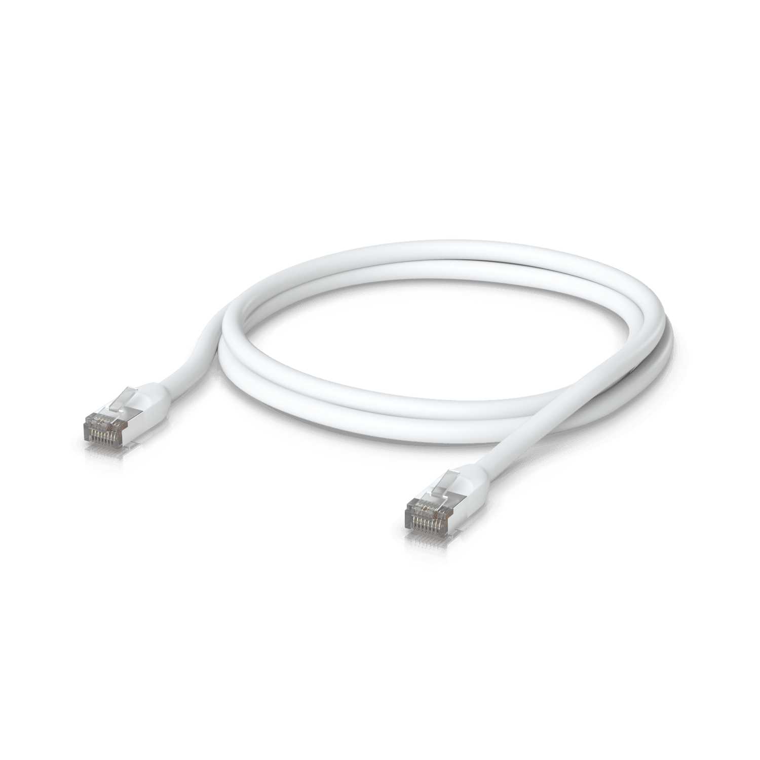 Ubiquiti UniFi - Cabo patch - RJ-45 (M) para RJ-45 (M) - 3 m - 3.5 mm - blindado - CAT 6a - inicializado, exterior, robusto - branco, miniatura 5
