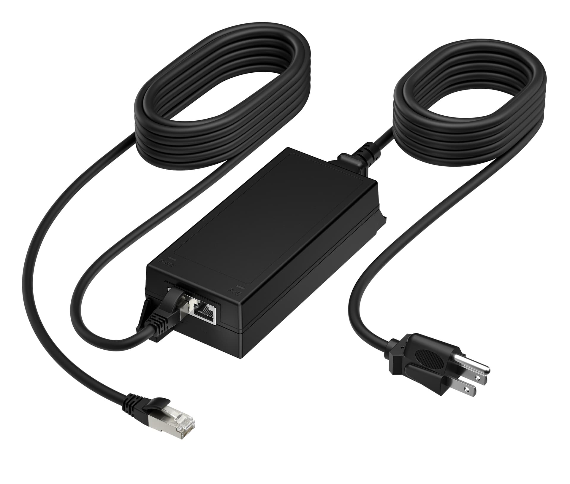 HP Poly PoE++ 65W 2.5G Adapter with 3.66m CAT6A Cable and Power Cord, miniatura 2