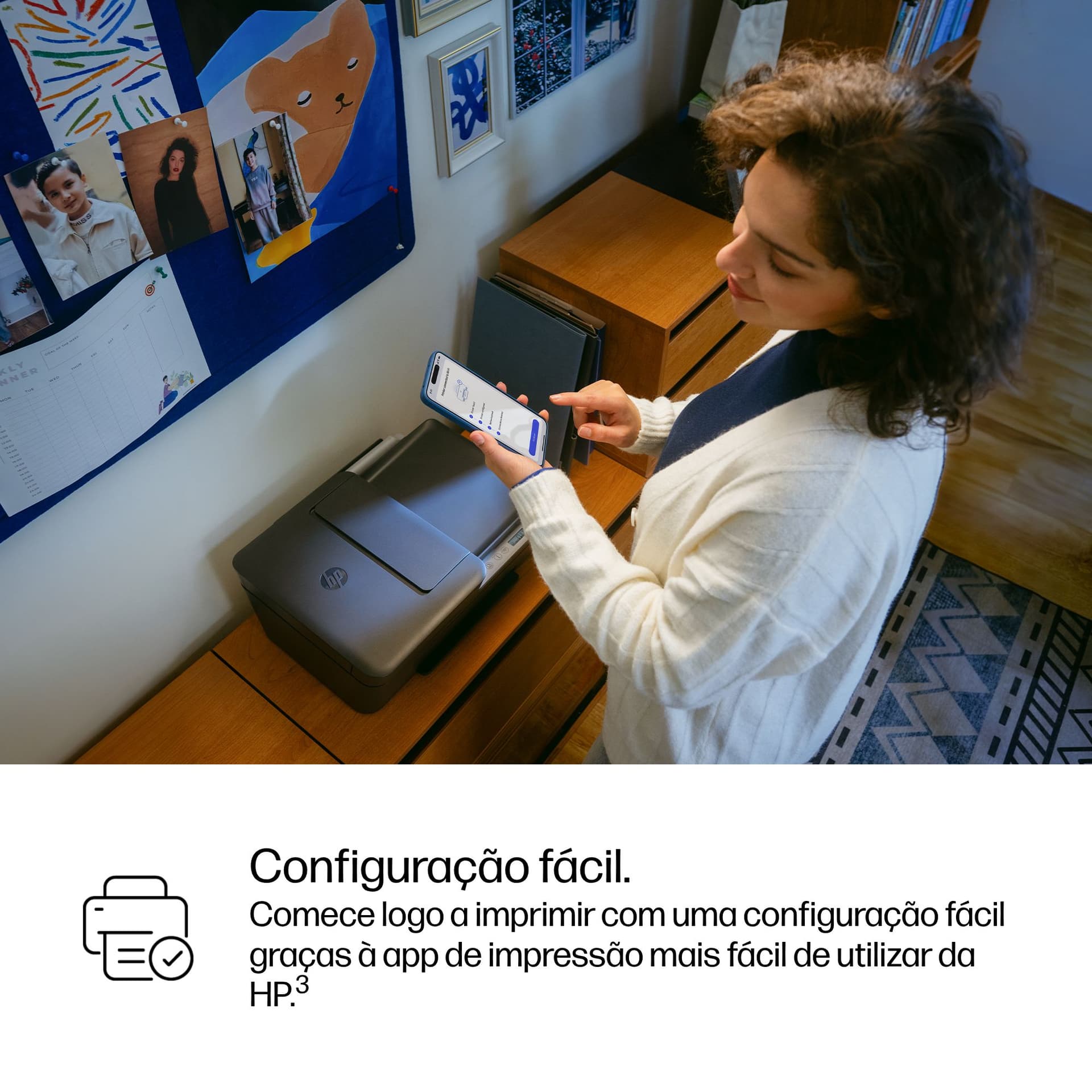HP DeskJet 4320 Sem fios All-in-One Cor Impressora, Instant Ink., miniatura 15