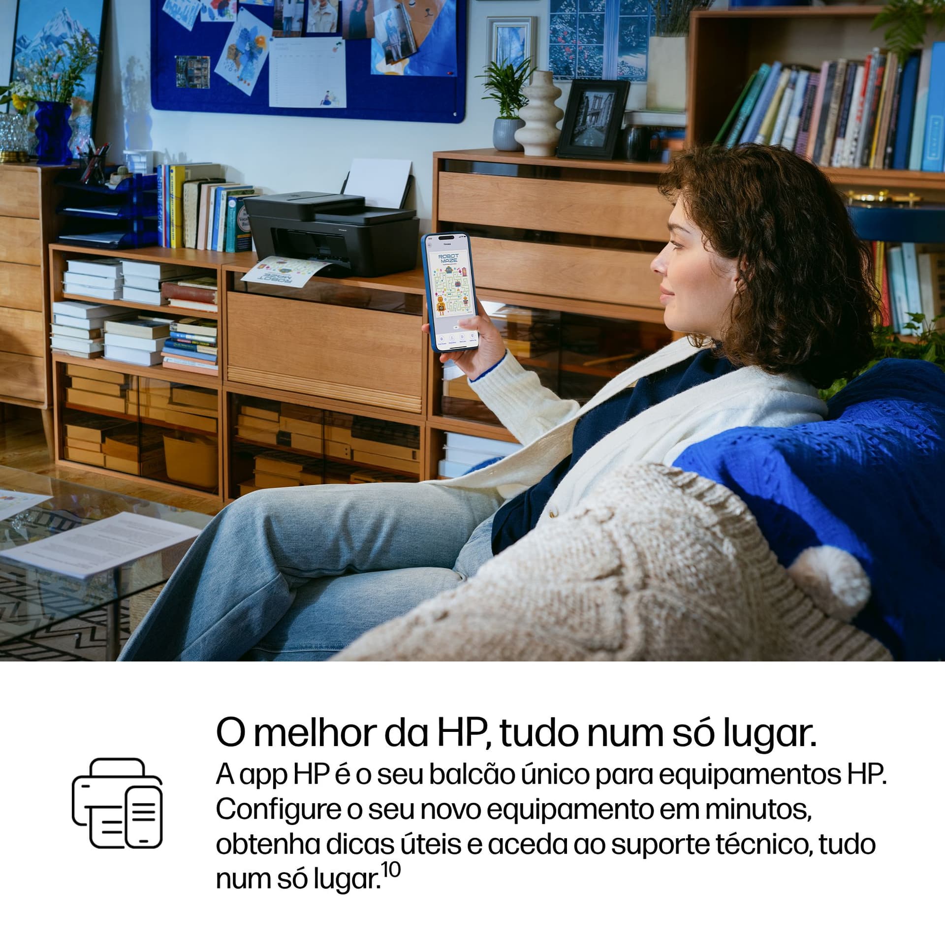 HP DeskJet 4320 Sem fios All-in-One Cor Impressora, Instant Ink., miniatura 16