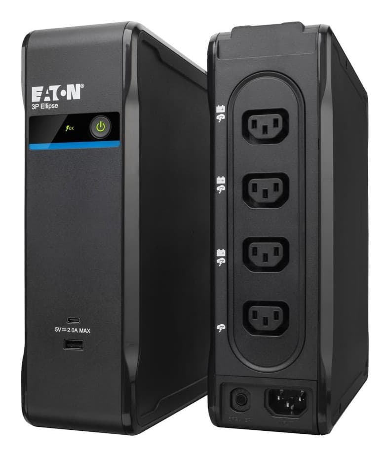 Eaton 3P Ellipse 900 USB IEC - UPS - AC 220-240 V - 540 watt - 900 VA - USB - conectores de saída: 4, miniatura 6