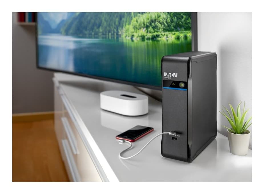 Eaton 3P Ellipse 900 USB IEC - UPS - AC 220-240 V - 540 watt - 900 VA - USB - conectores de saída: 4, miniatura 9