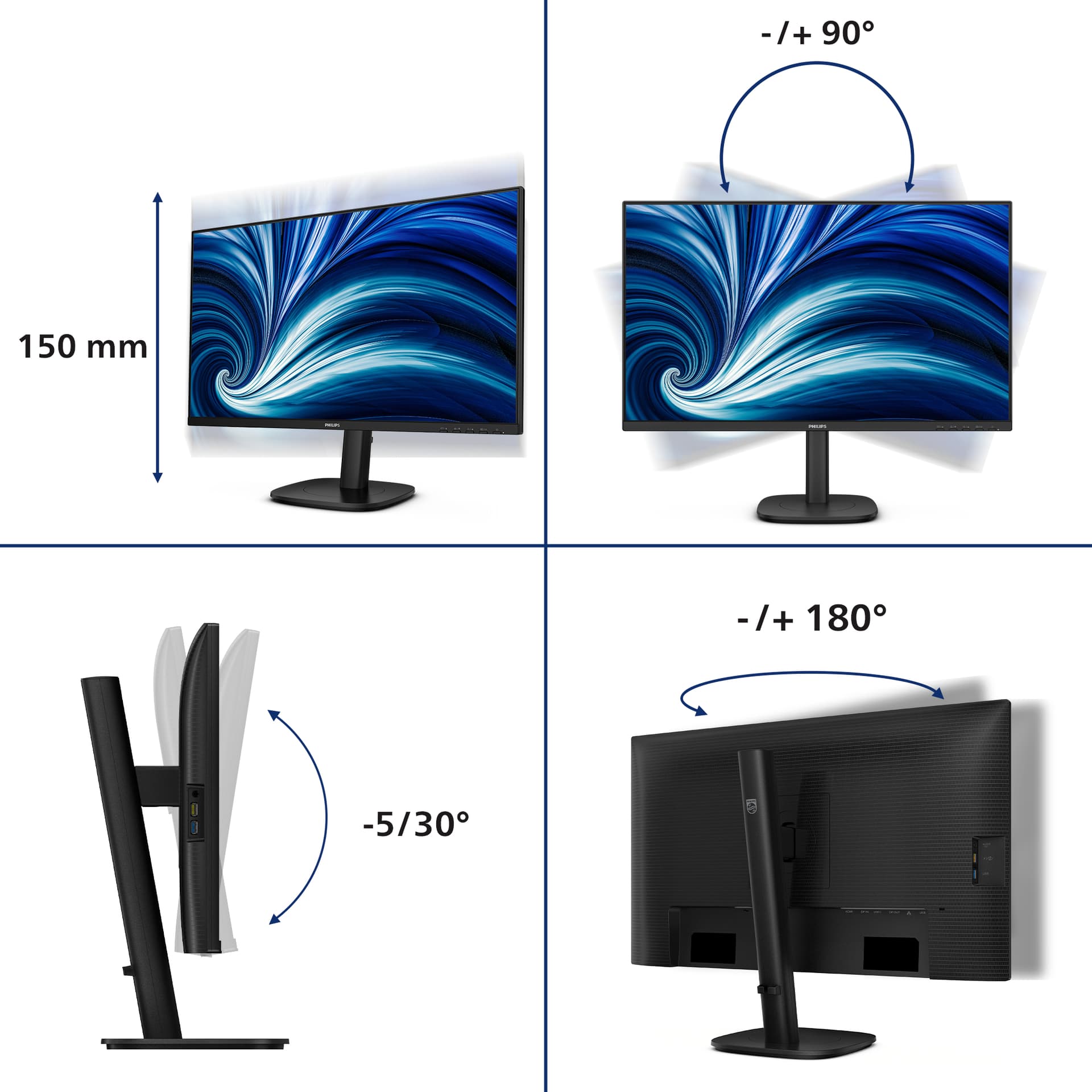 Philips 3000 series 27B2U3601/00, miniatura 5