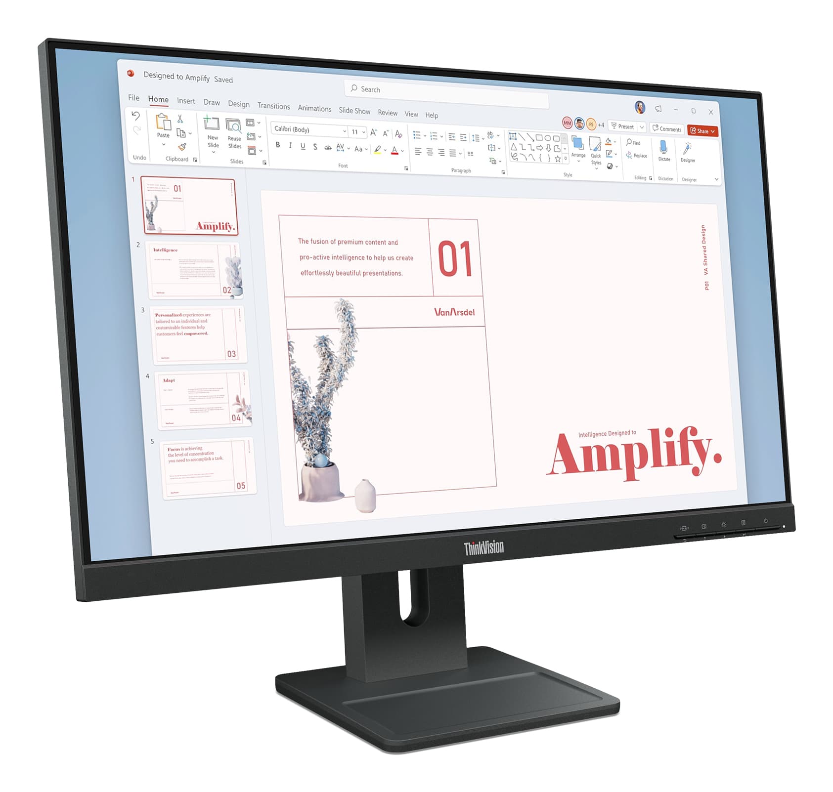 Lenovo ThinkVision E24-40 Monitor, miniatura 3