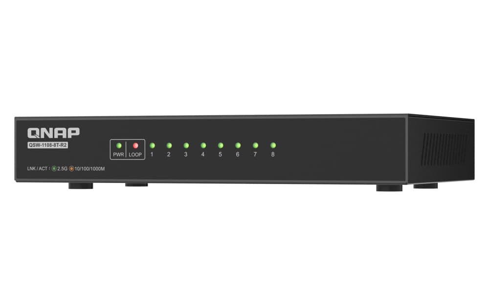 QNAP QSW-1108-8T-R2, miniatura 1