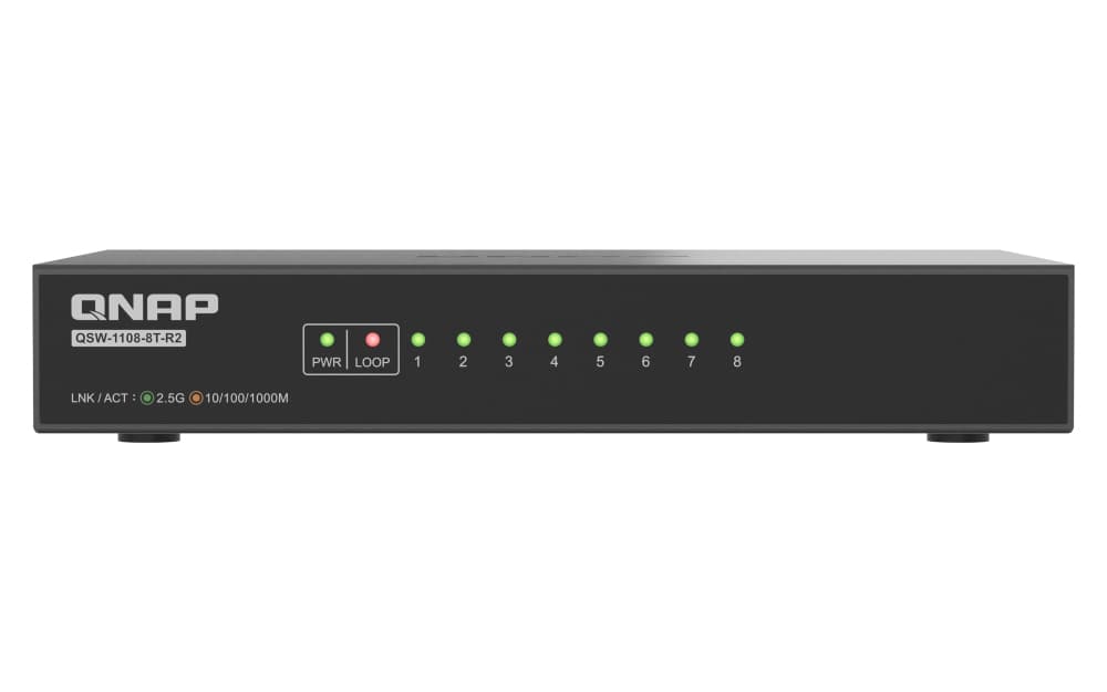 QNAP QSW-1108-8T-R2, miniatura 4