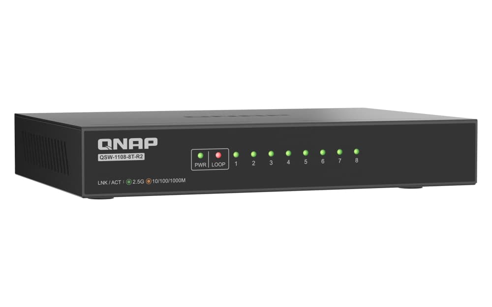 QNAP QSW-1108-8T-R2, miniatura 8