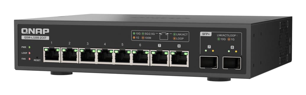 QNAP QSW-L3208-2C6T, miniatura 1