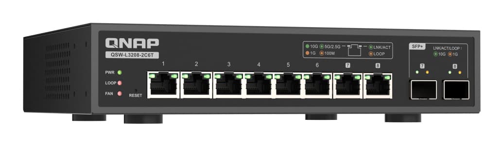 QNAP QSW-L3208-2C6T, miniatura 4