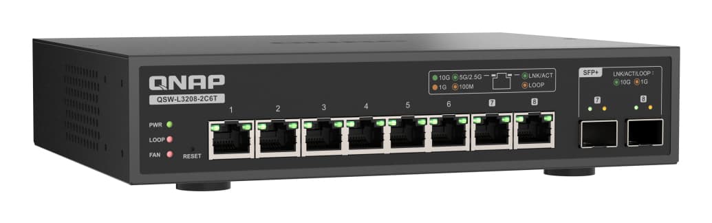 QNAP QSW-L3208-2C6T, miniatura 8