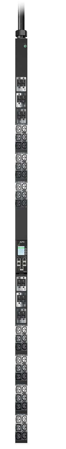 APC NetShelter Rack PDU Advanced Gen 2, Metered, 3Phase, 43.5kW 400V 63A or 34.6kW 415V 60A, 560P6, 42 Outlet, miniatura 3