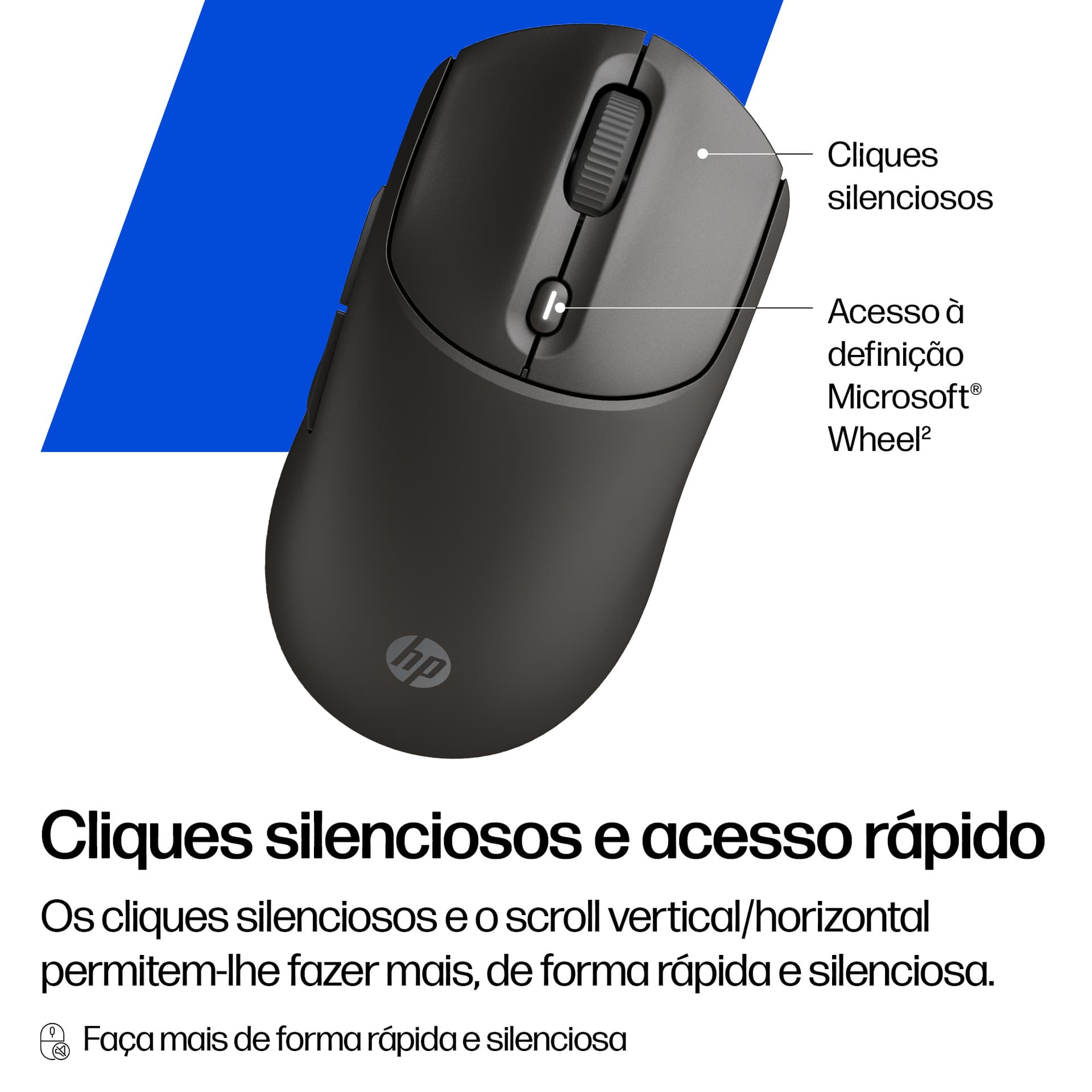 HP 405 Quiet Wireless Mouse, miniatura 7