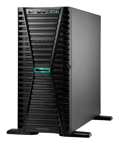HPE ProLiant ML110 Gen11 - Servidor - torre 4.5U - 1 via - 1 x Xeon Gold 5416S / até 4 GHz - RAM 64 GB - SATA/SAS/NVMe - hot-swap (permuta) 2.5" compartimento(s) - SSD 2 x 960 GB - Gigabit Ethernet - sem SO - monitor: nenhum - Smart Choice, miniatura 1