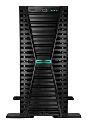HPE ProLiant ML110 Gen11 - Servidor - torre 4.5U - 1 via - 1 x Xeon Gold 5416S / até 4 GHz - RAM 64 GB - SATA/SAS/NVMe - hot-swap (permuta) 2.5" compartimento(s) - SSD 2 x 960 GB - Gigabit Ethernet - sem SO - monitor: nenhum - Smart Choice, miniatura 2