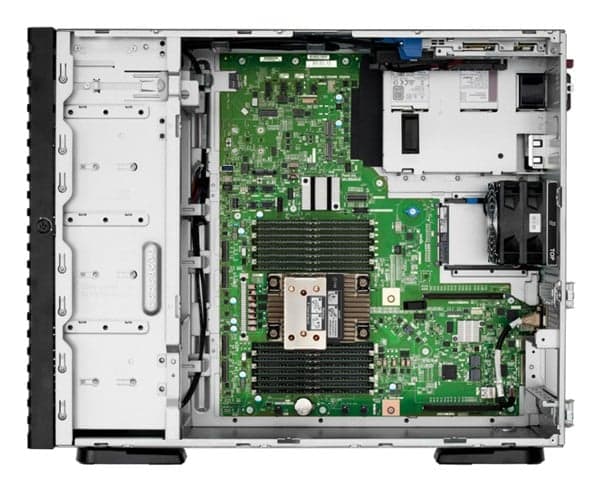 HPE ProLiant ML110 Gen11 - Servidor - torre 4.5U - 1 via - 1 x Xeon Gold 5416S / até 4 GHz - RAM 64 GB - SATA/SAS/NVMe - hot-swap (permuta) 2.5" compartimento(s) - SSD 2 x 960 GB - Gigabit Ethernet - sem SO - monitor: nenhum - Smart Choice, miniatura 6