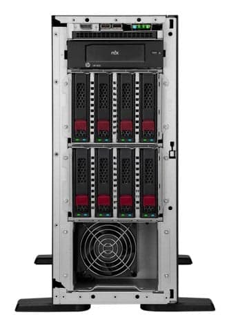 HPE ProLiant ML110 Gen11 - Servidor - torre 4.5U - 1 via - 1 x Xeon Gold 5416S / até 4 GHz - RAM 64 GB - SATA/SAS/NVMe - hot-swap (permuta) 2.5" compartimento(s) - SSD 2 x 960 GB - Gigabit Ethernet - sem SO - monitor: nenhum - Smart Choice, miniatura 8