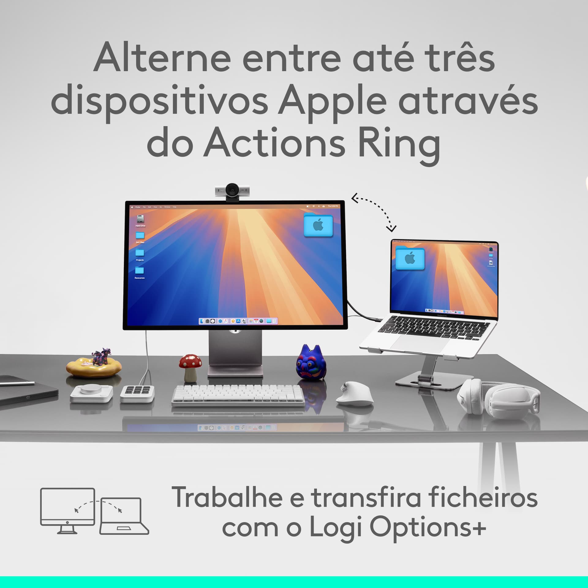 Logitech MX Master 4 for Mac, rato ergonómico com Bluetooth com feedback tátil de desempenho avançado, deslocamento ultrarrápido, carregamento por USB-C , MacOS, iPadOS, Windows - preto sideral, miniatura 15