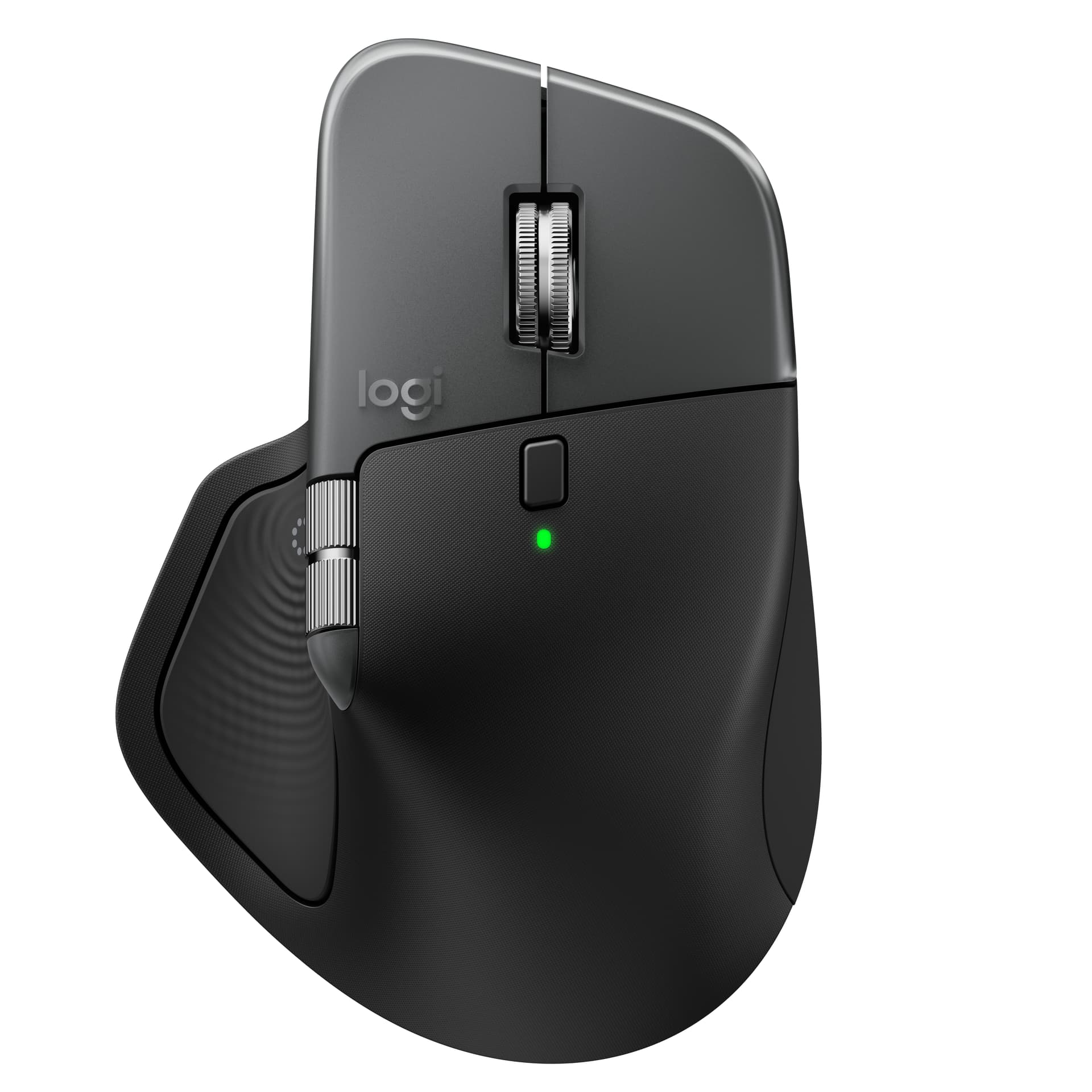 Logitech MX Master 4 for Mac, rato ergonómico com Bluetooth com feedback tátil de desempenho avançado, deslocamento ultrarrápido, carregamento por USB-C , MacOS, iPadOS, Windows - preto sideral, miniatura 5