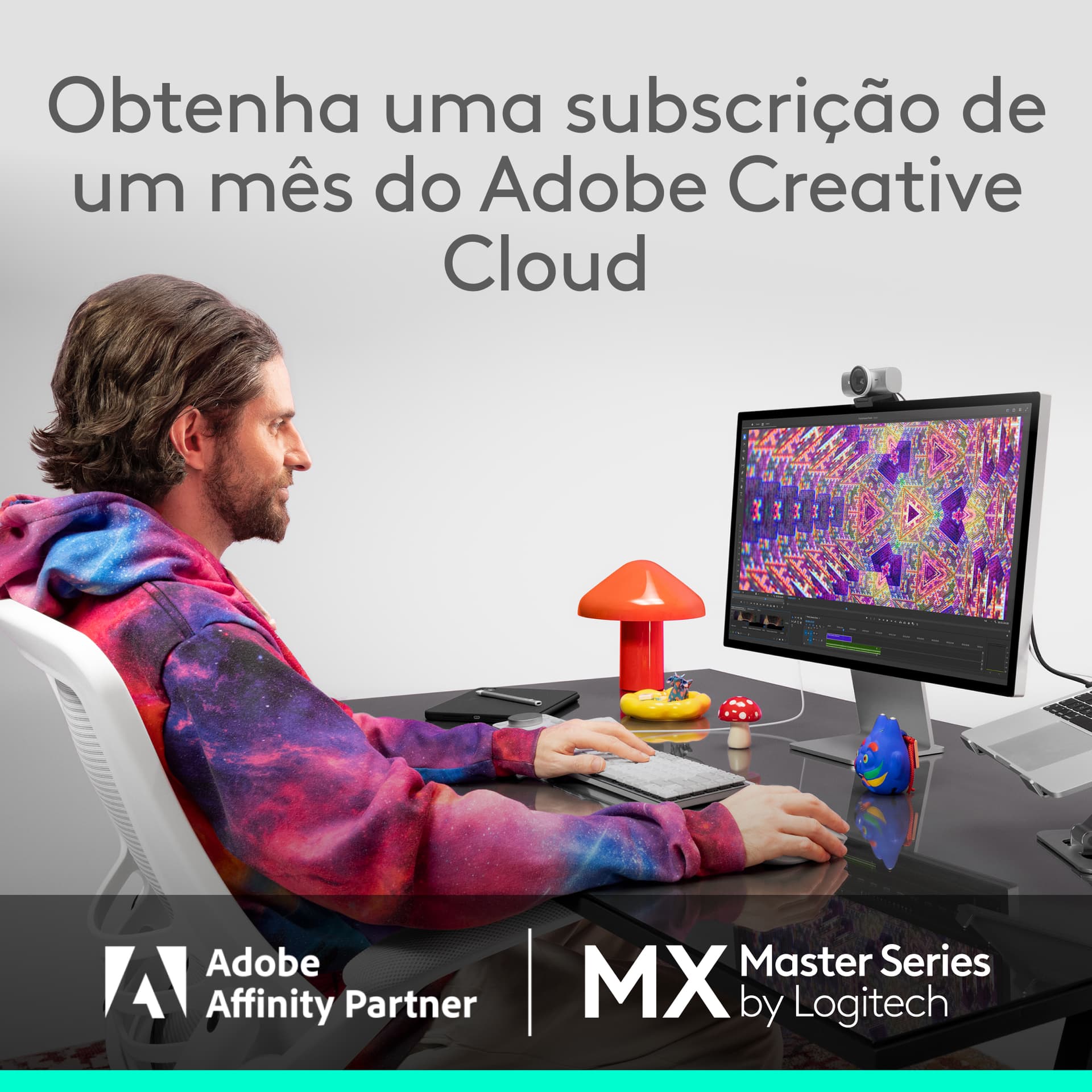 Logitech MX Master 4 for Mac, rato ergonómico com Bluetooth com feedback tátil de desempenho avançado, deslocamento ultrarrápido, carregamento por USB-C , MacOS, iPadOS, Windows - branco prateado, miniatura 18