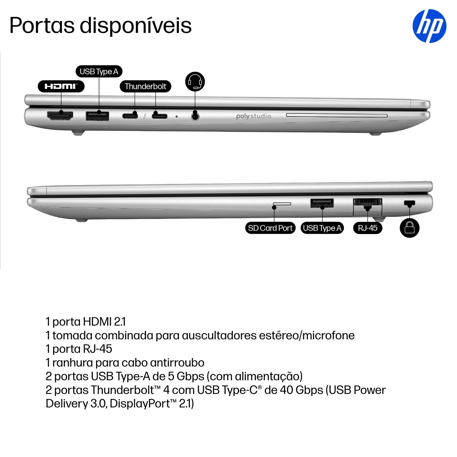 HP EliteBook 6 G1iR 14 inch Notebook PC, miniatura 5