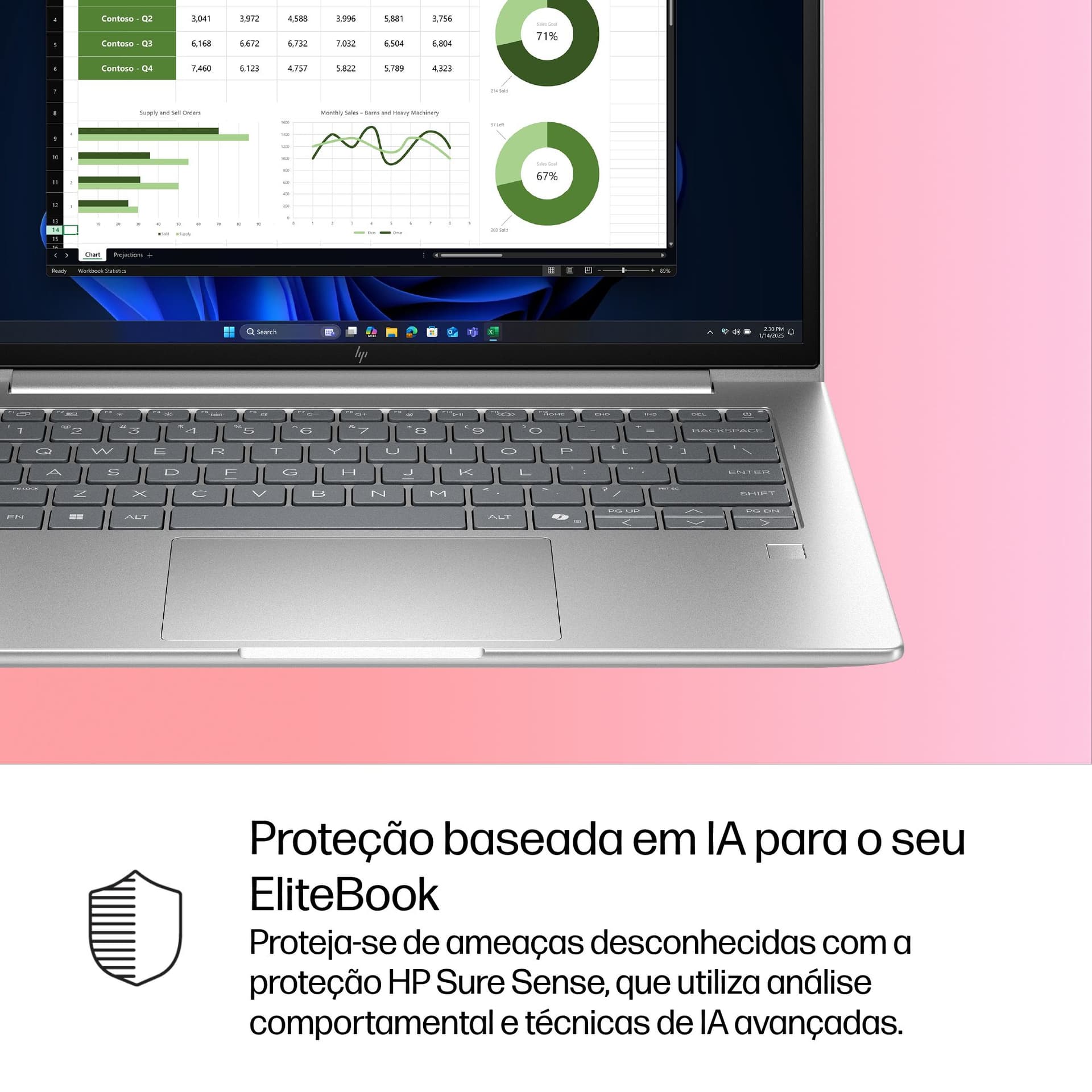 HP EliteBook 6 G1iR 14 inch Notebook PC, miniatura 10