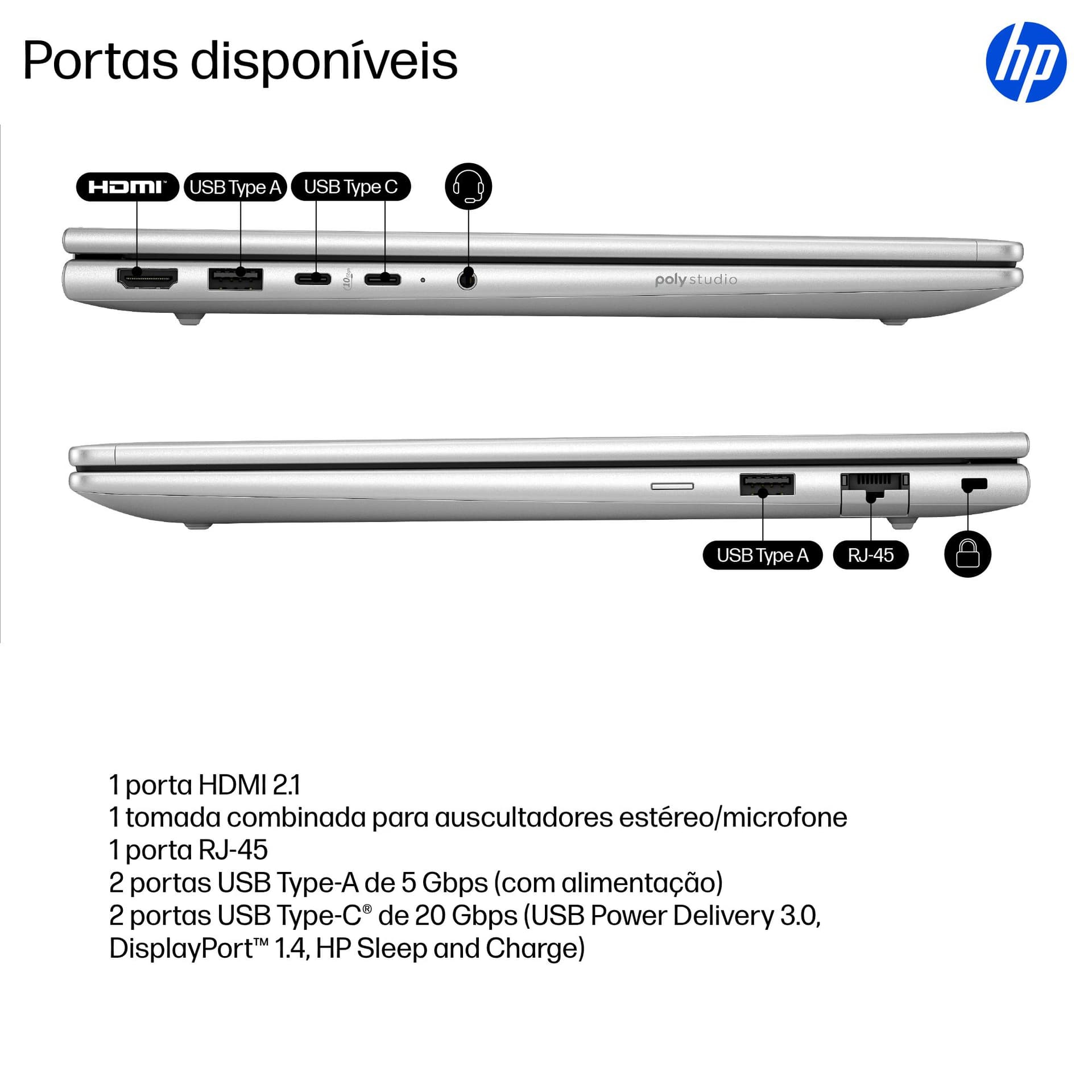 HP ProBook 4 G1i 14 inch Notebook AI PC, miniatura 4