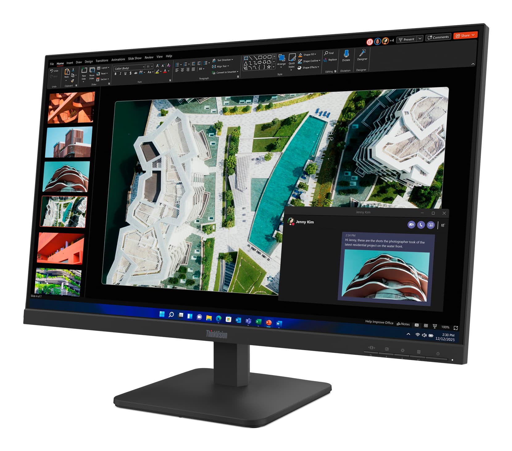 Lenovo ThinkVision S27-4e Monitor, miniatura 2