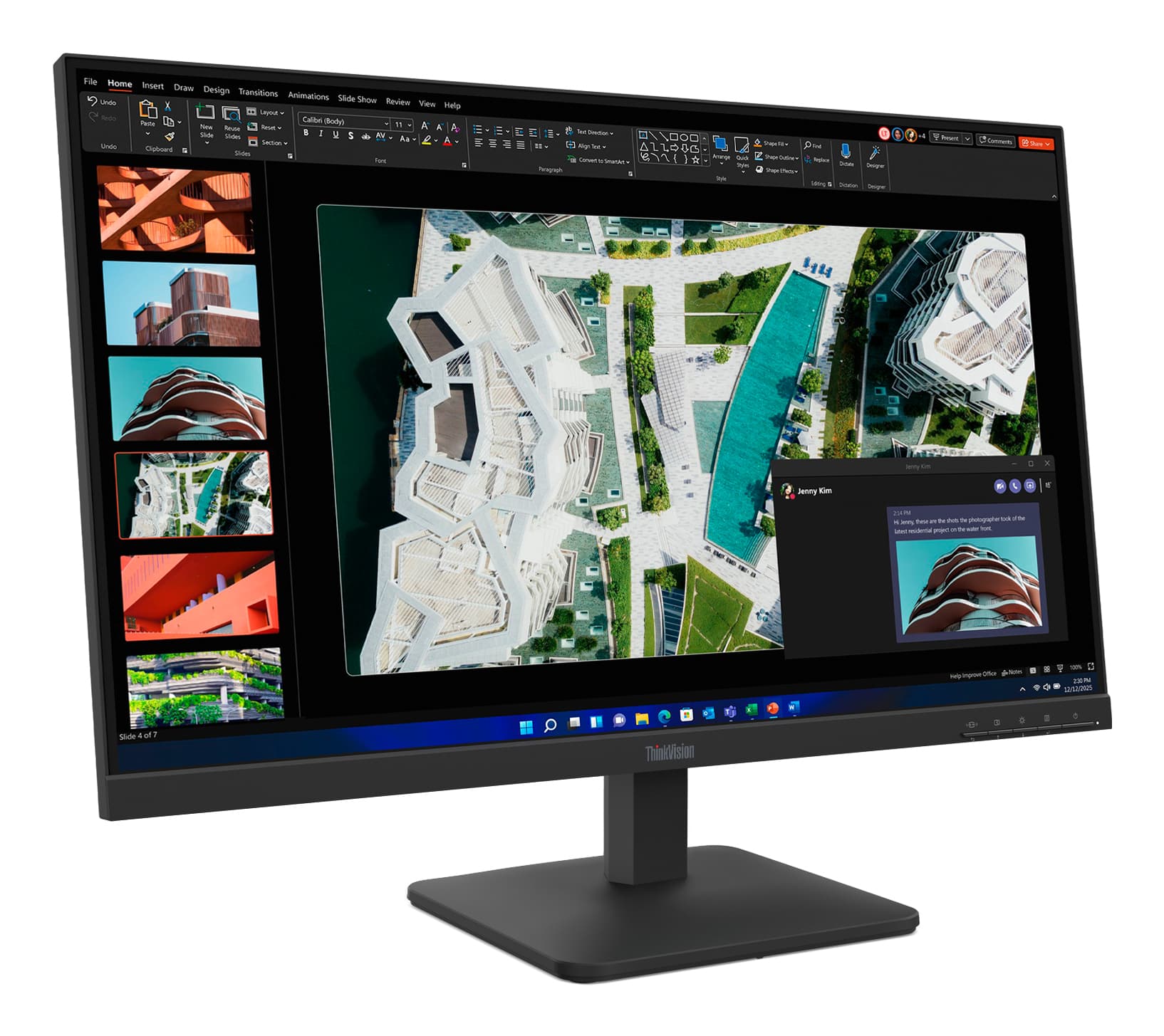 Lenovo ThinkVision S27-4e Monitor, miniatura 3
