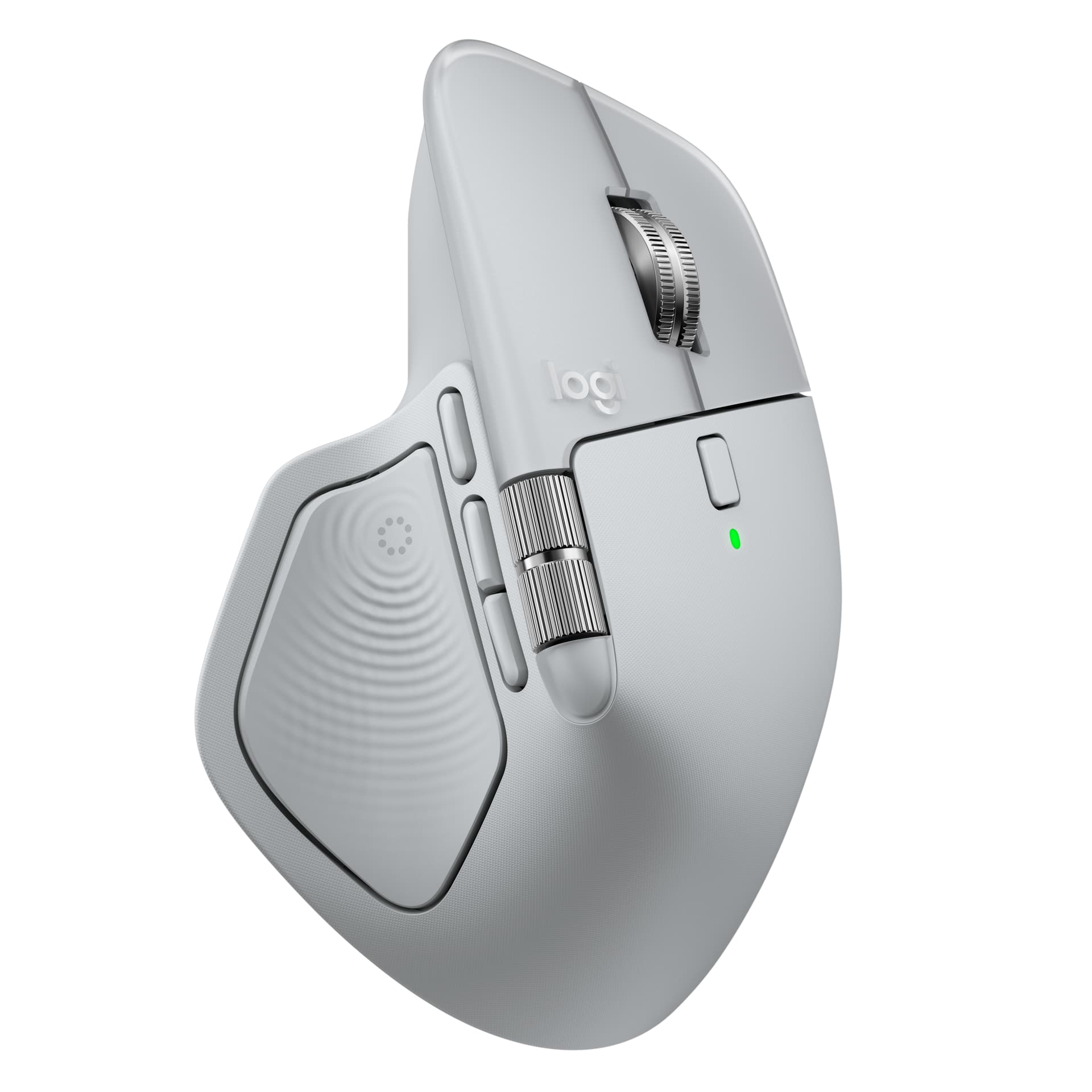 Logitech MX Master 4, rato ergonómico sem fios com feedback tátil de desempenho avançado, deslocamento ultrarrápido, carregamento por USB-C , Bluetooth, Windows, MacOS - grafite, miniatura 1