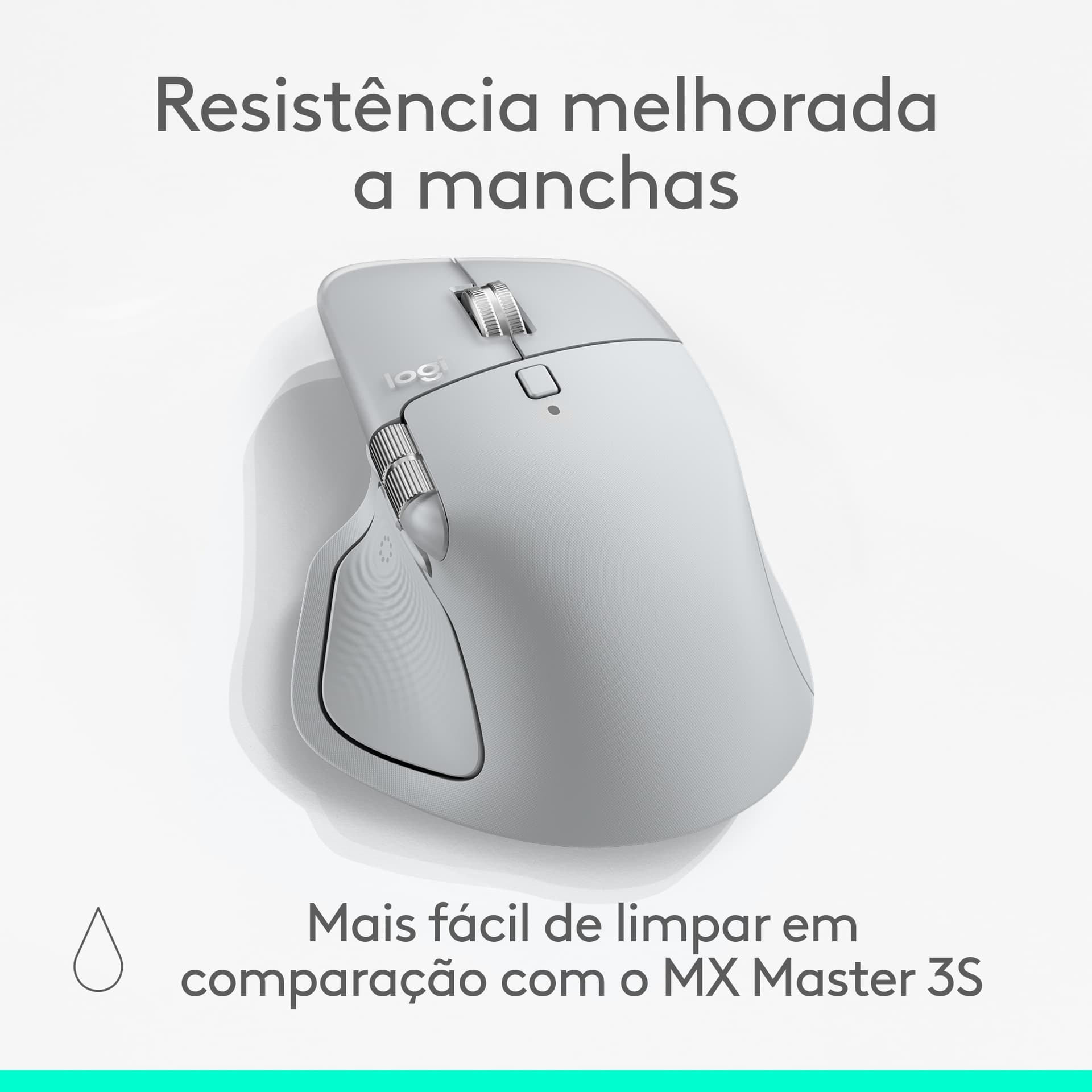 Logitech MX Master 4, rato ergonómico sem fios com feedback tátil de desempenho avançado, deslocamento ultrarrápido, carregamento por USB-C , Bluetooth, Windows, MacOS - grafite, miniatura 17