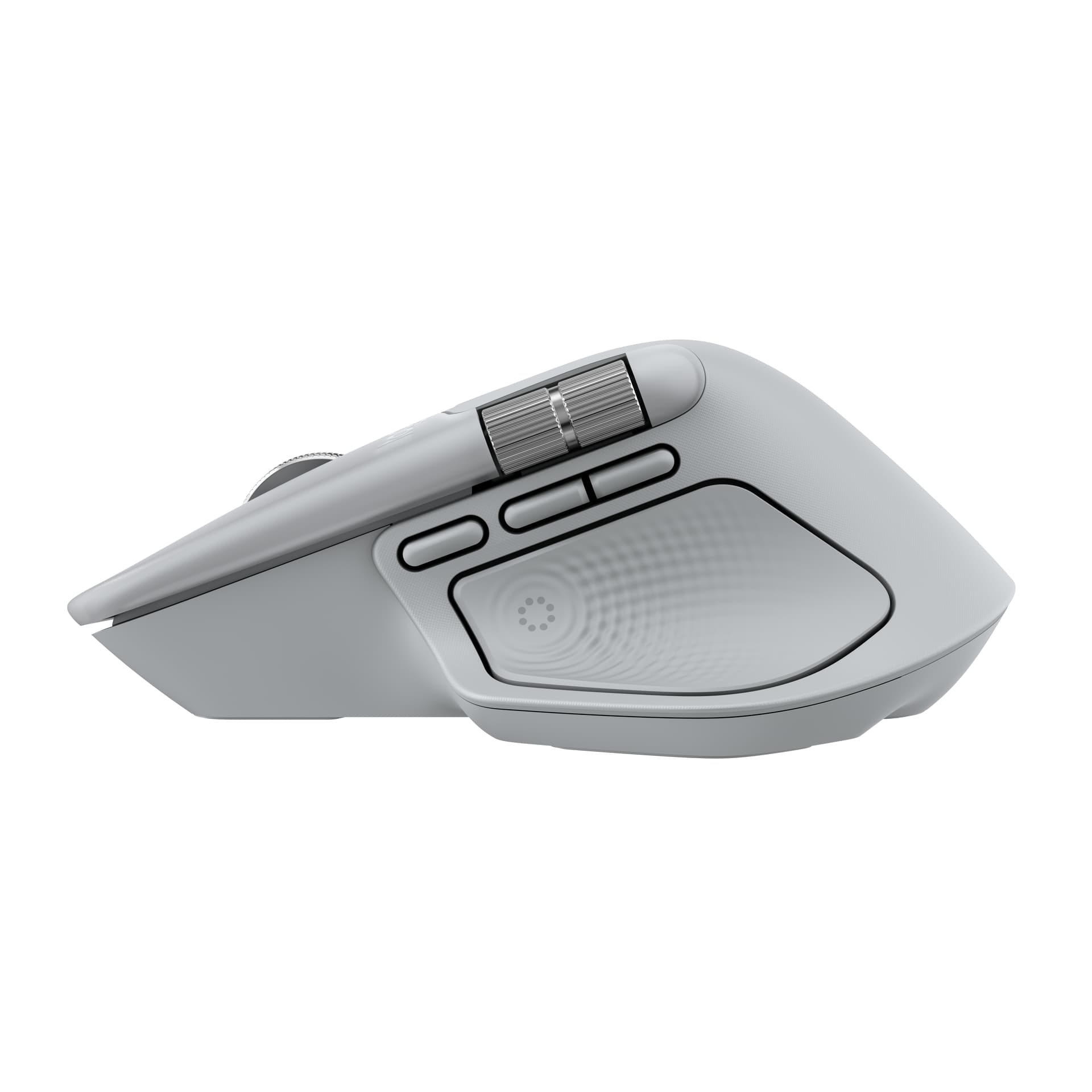 Logitech MX Master 4, rato ergonómico sem fios com feedback tátil de desempenho avançado, deslocamento ultrarrápido, carregamento por USB-C , Bluetooth, Windows, MacOS - grafite, miniatura 4