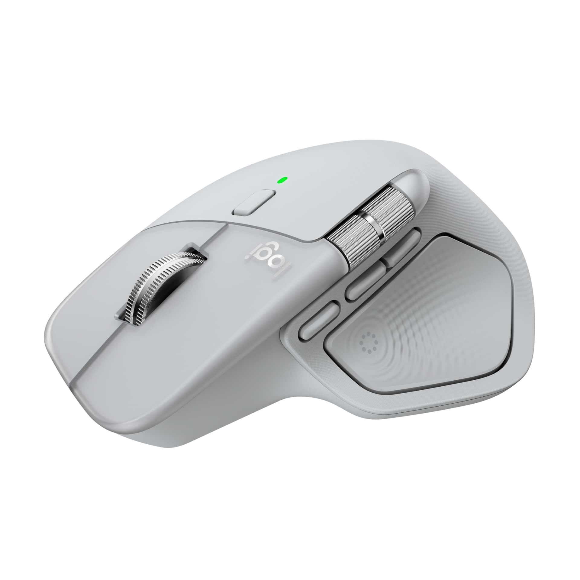Logitech MX Master 4, rato ergonómico sem fios com feedback tátil de desempenho avançado, deslocamento ultrarrápido, carregamento por USB-C , Bluetooth, Windows, MacOS - grafite, miniatura 9