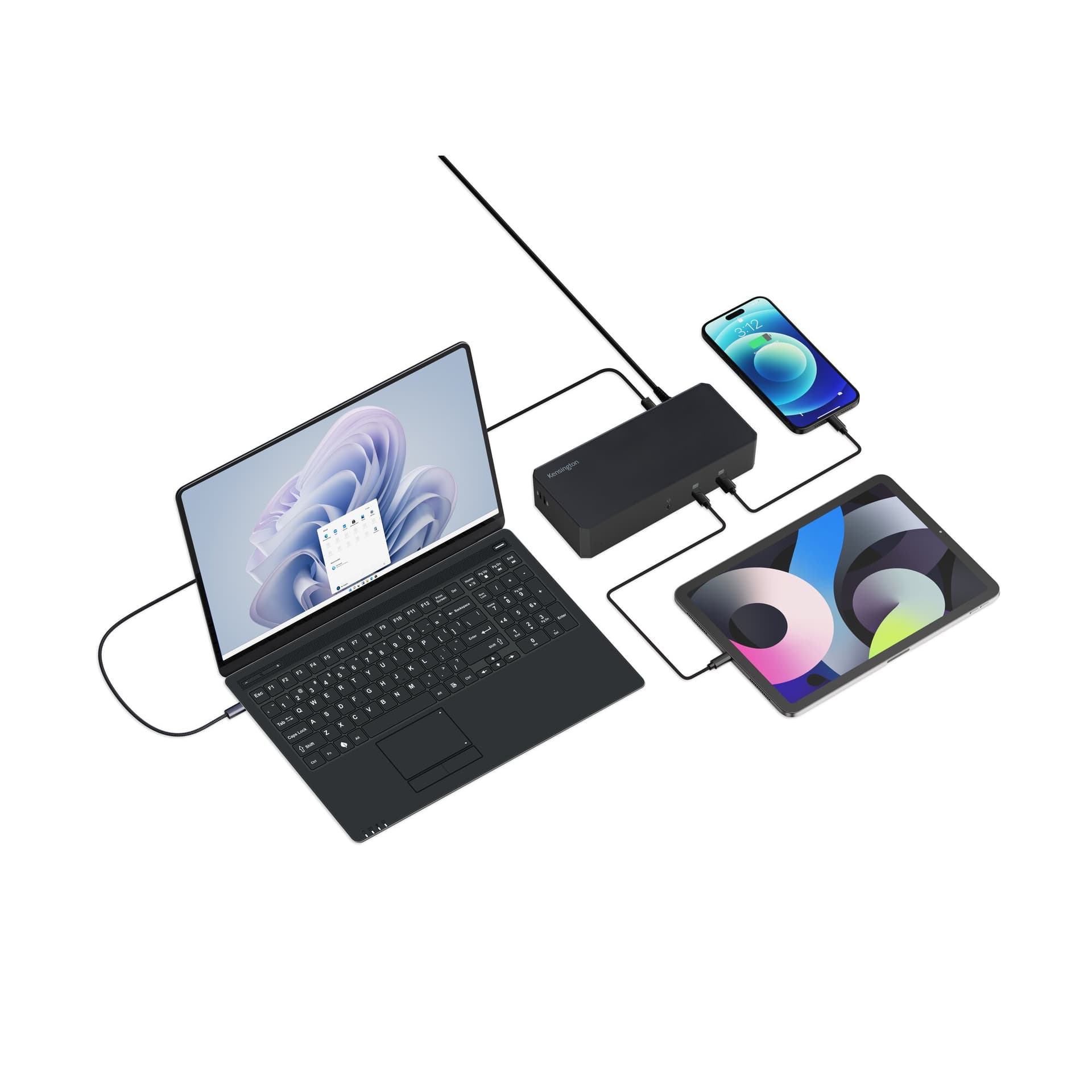 Kensington Estação de Docking Sem Driver SD4843P EQ USB-C 10Gbps Triplo Vídeo, miniatura 11