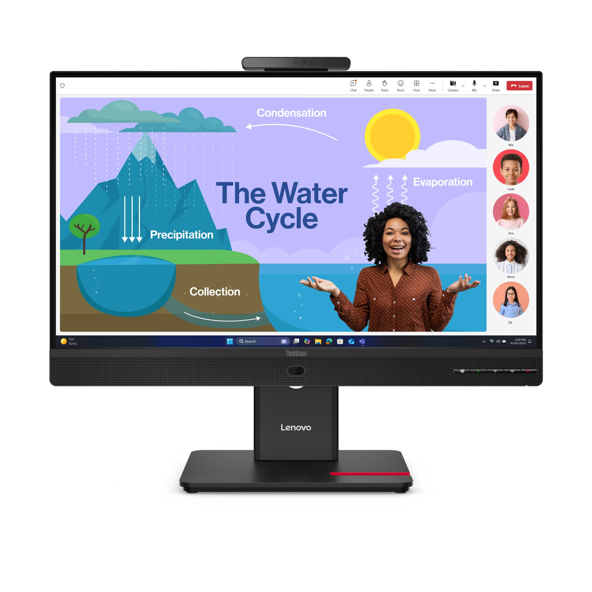 Lenovo ThinkVision T24D-4v Monitor, miniatura 1