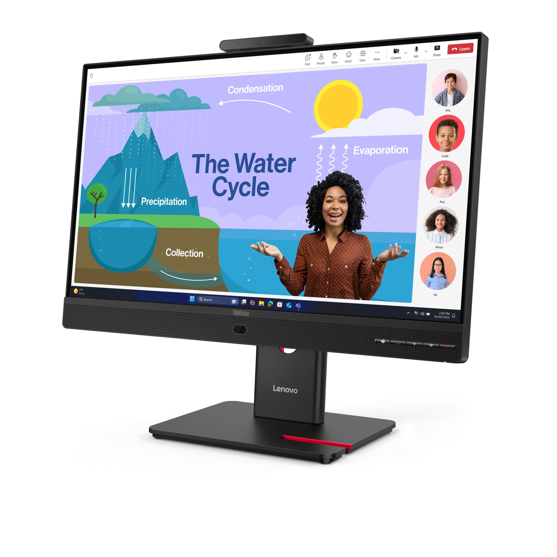 Lenovo ThinkVision T24D-4v Monitor, miniatura 2