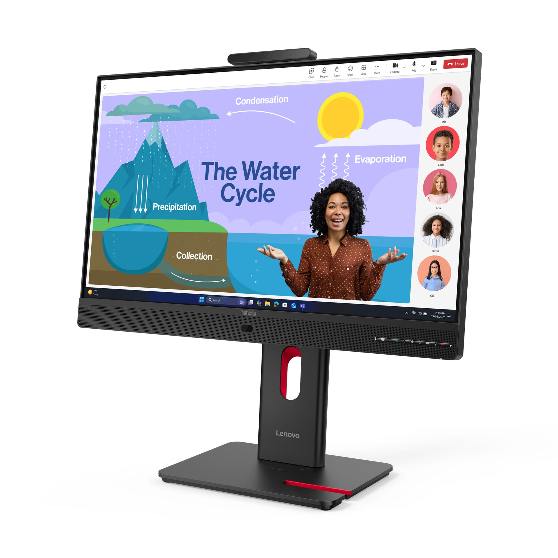 Lenovo ThinkVision T24D-4v Monitor, miniatura 4