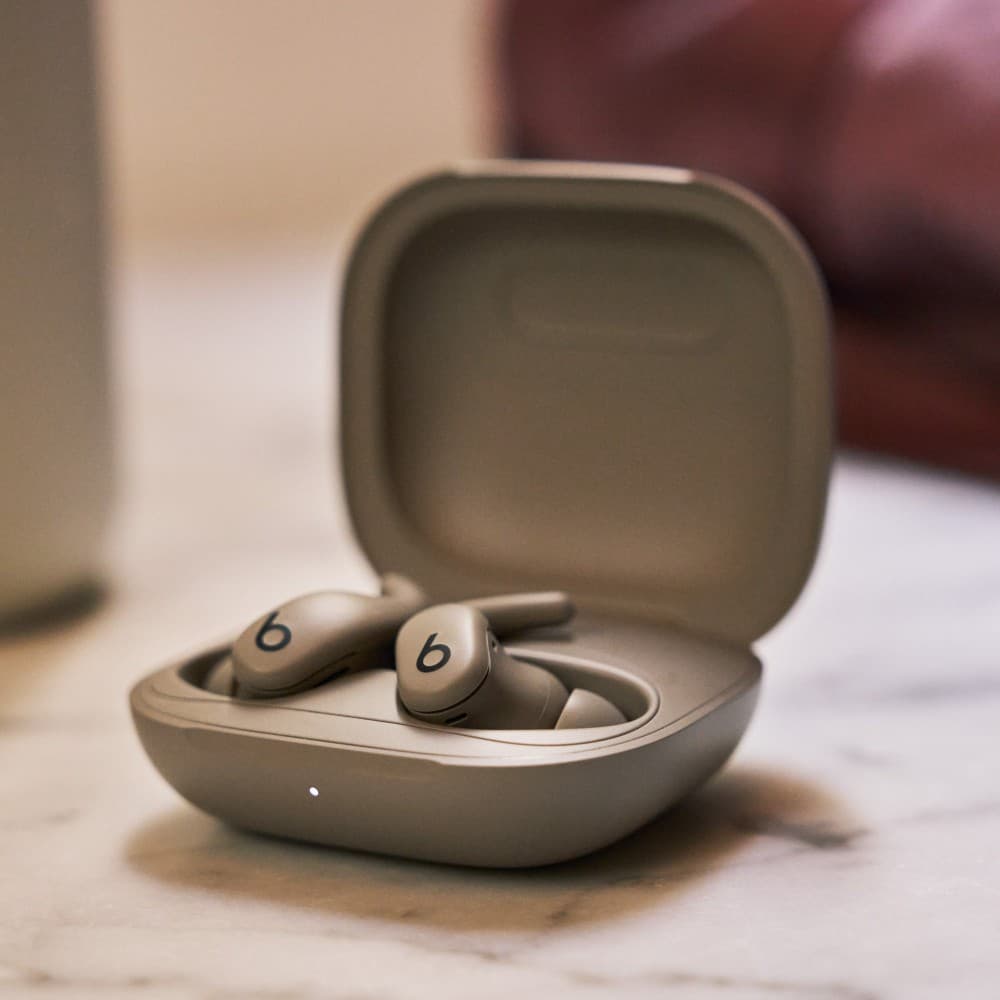 Beats Powerbeats Fit - Auscultadores sem fios com microfonoe - intra-auricular - bluetooth - cancelamento de ruído activo - cinzento gravilha, miniatura 5