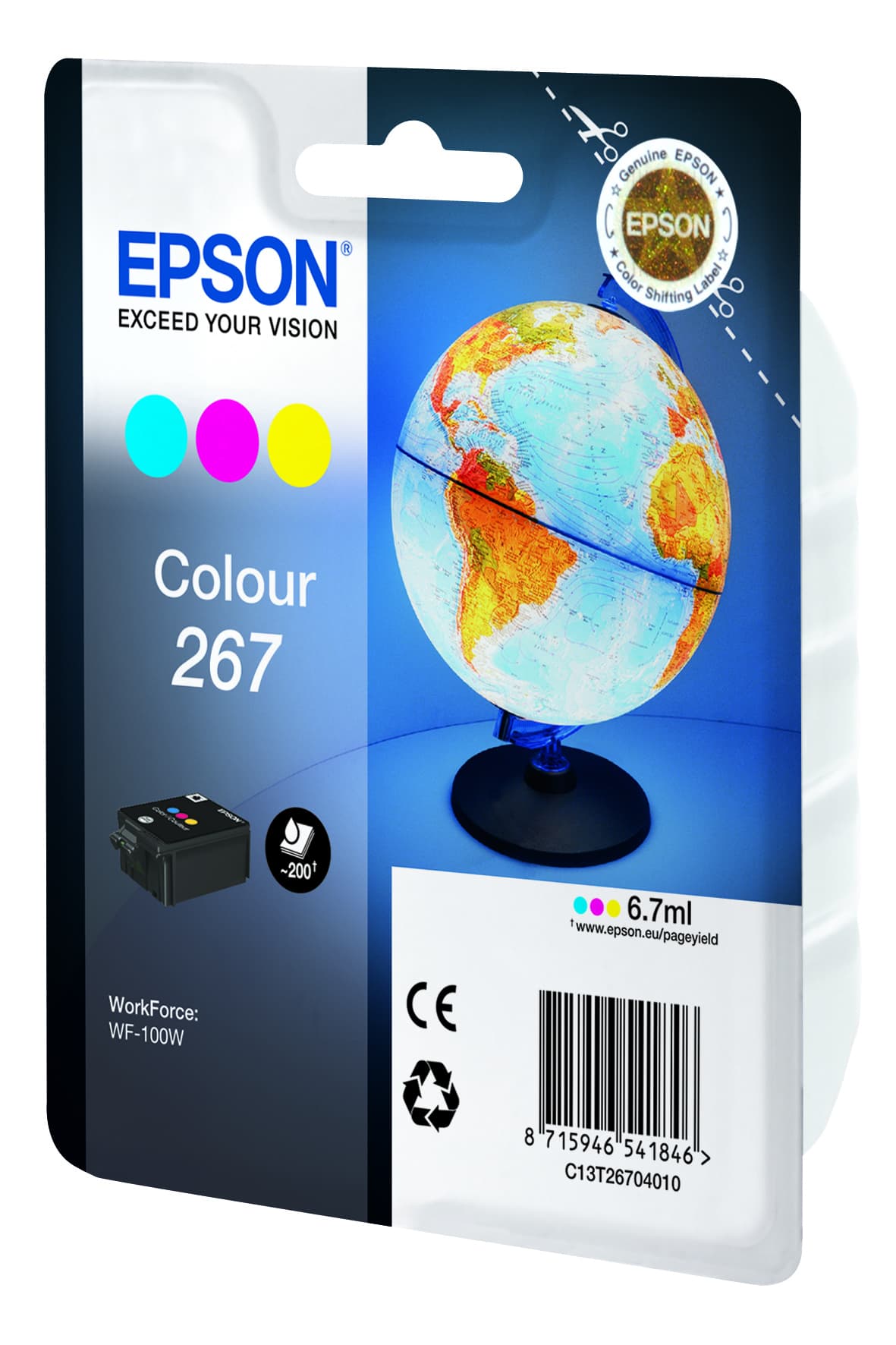 Epson Globe 267 Conjunto individual de cor Globo, miniatura 2