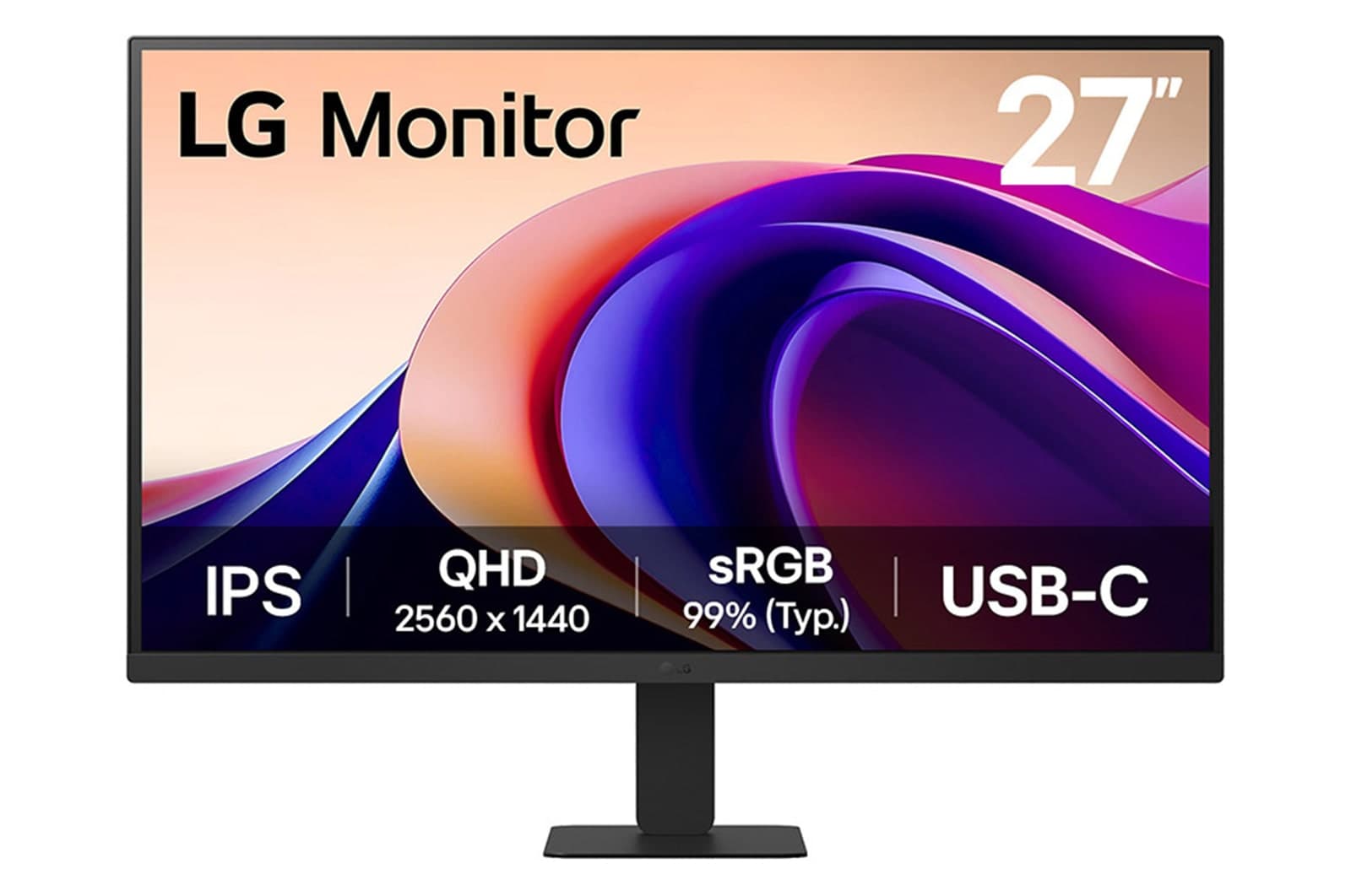 LG 27'' QHD Monitor, miniatura 1