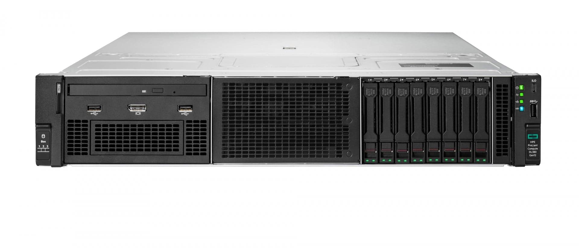 HPE ProLiant Compute DL380 Gen12 - Servidor - montável em bastidor 2U - 1 via - 1 x Xeon 6515P / até 3.8 GHz - RAM 64 GB - hot-swap (permuta) 2.5" compartimento(s) - SSD 2 x 480 GB - sem SO - monitor: nenhum, miniatura 3