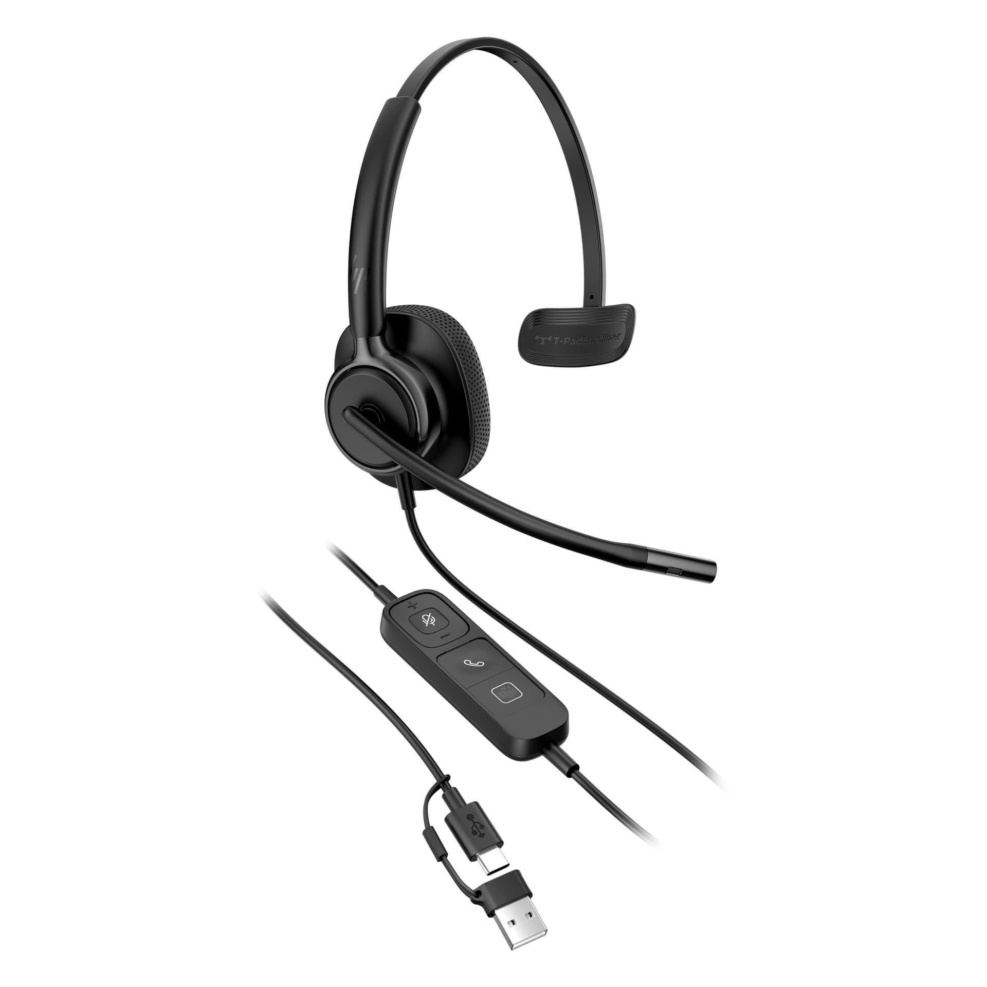 HP Poly Headset monaural USB com fios Mission 415, miniatura 7
